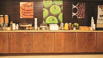 Free continental breakfast
