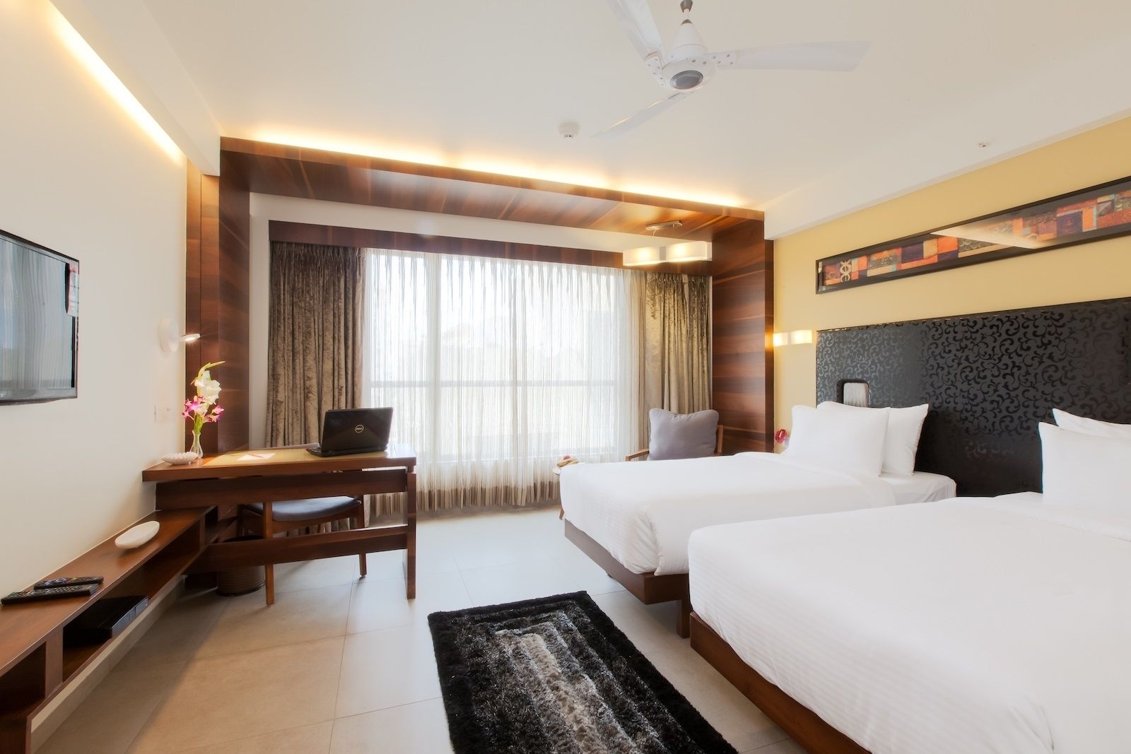 Minibar, in-room safe, desk, soundproofing