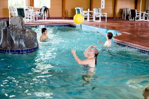 Una piscina techada