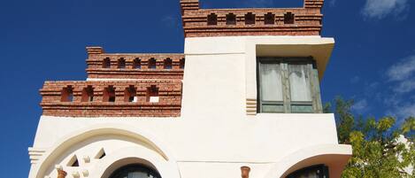 Façade de l’hébergement