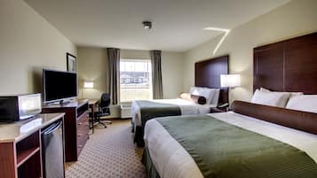 Habitación, 2 camas Queen size, con acceso para personas discapacitadas, para no fumadores | Ropa de cama de alta calidad y caja de seguridad en la habitación