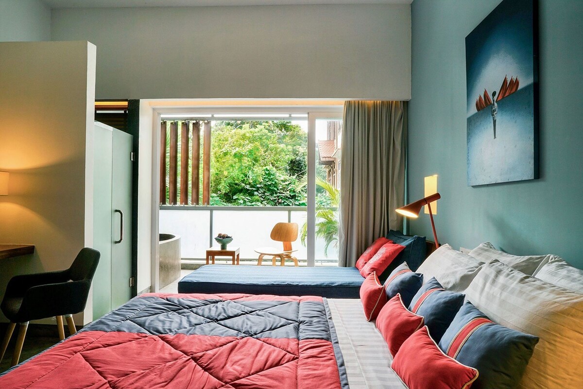 Colchones con efecto memoria y minibar 