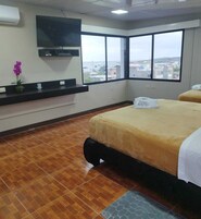 Edredones de plumas, decoración individual, escritorio y wifi gratis