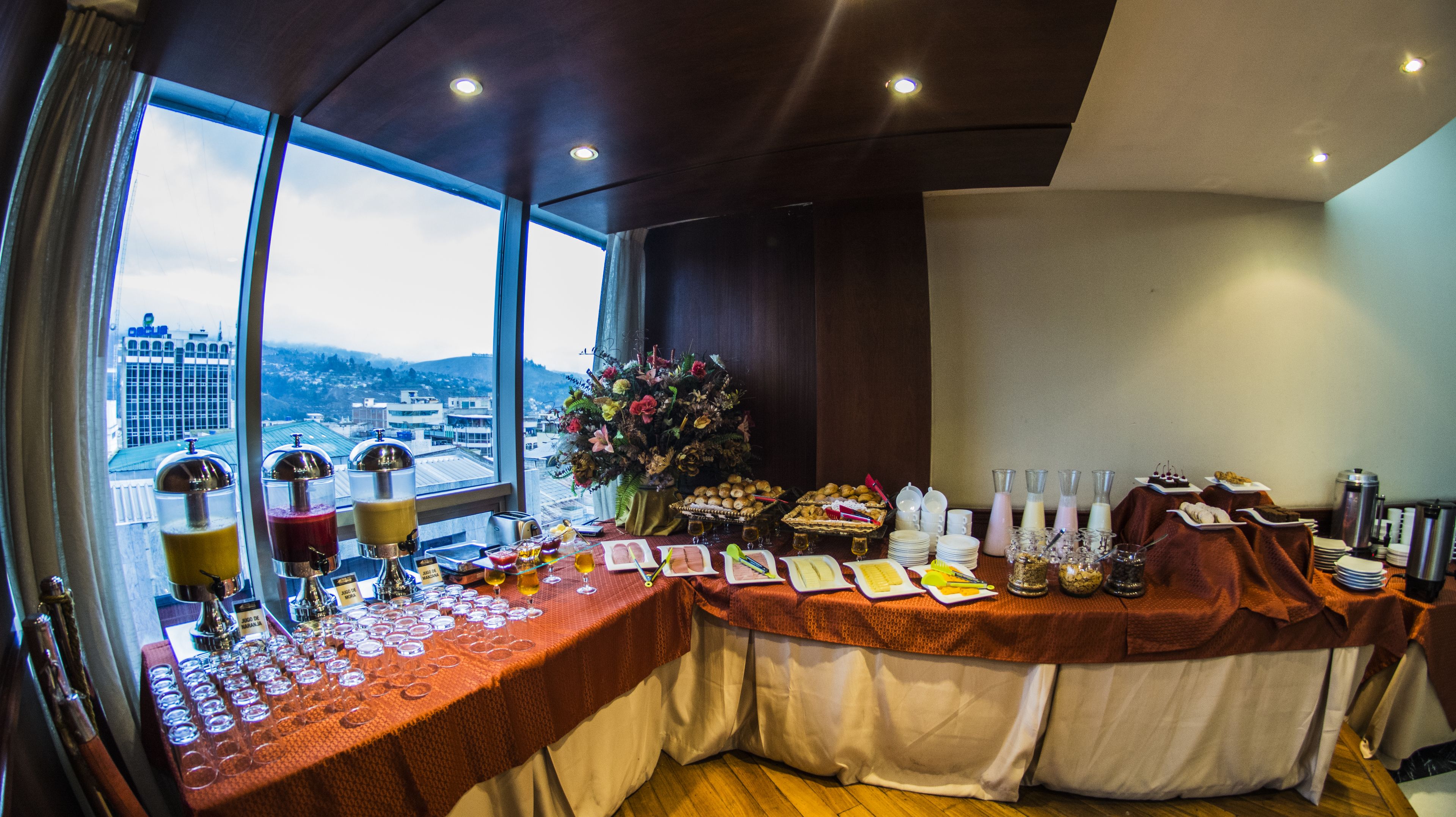 breakfast and dinner served