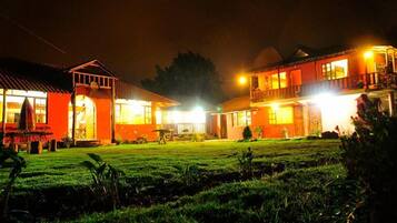 Front of property - evening/night