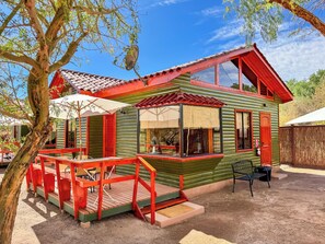 Superior Bungalow, 2 Bedrooms, Terrace, Pool View | Terrace/patio - Lodge Ancar Atacama (San Pedro de Atacama)