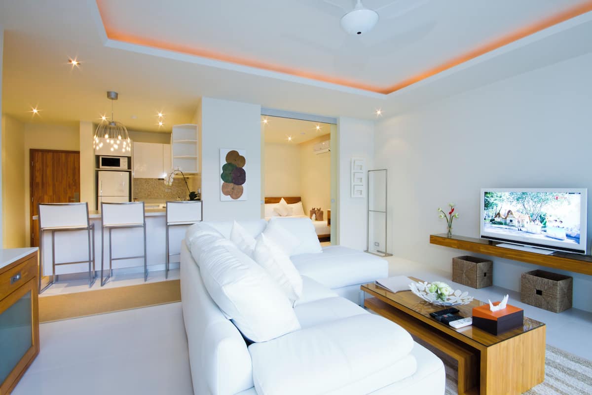Two-bedroom Suite | 高档床上用品、羽绒被、迷你吧、客房内保险箱