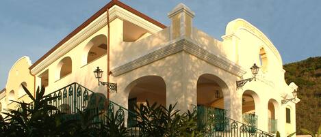 Entrada de l'allotjament