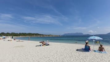 Vlak bij het strand