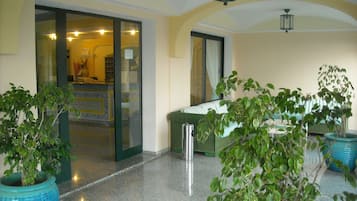 Interior entrance