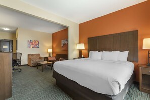 Suite, 1 King Bed, Non Smoking, Refrigerator & Microwave