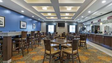 Free buffet breakfast