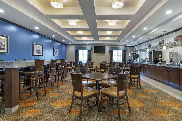 Free buffet breakfast