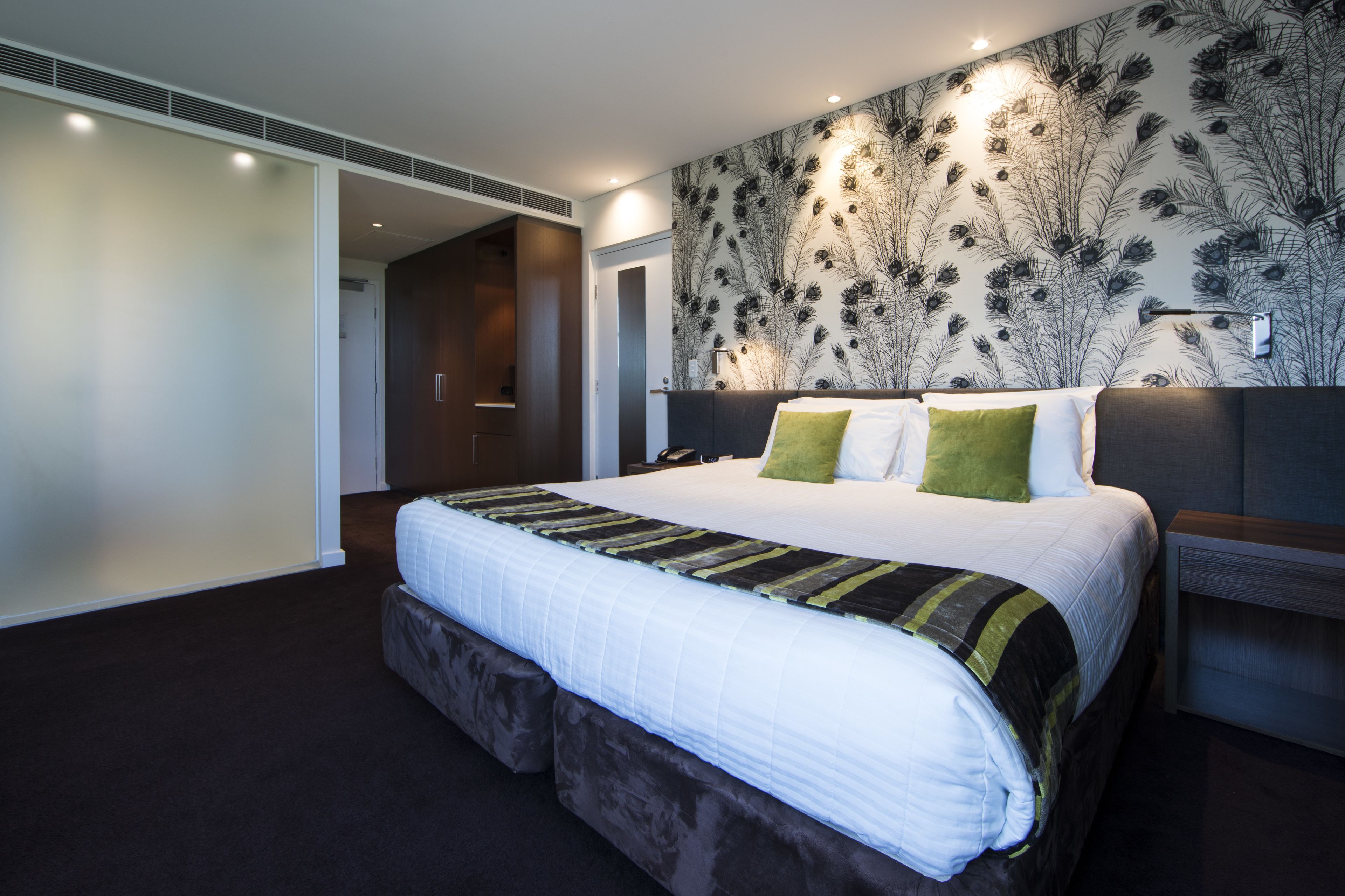 Premium bedding, in-room safe, desk, blackout curtains