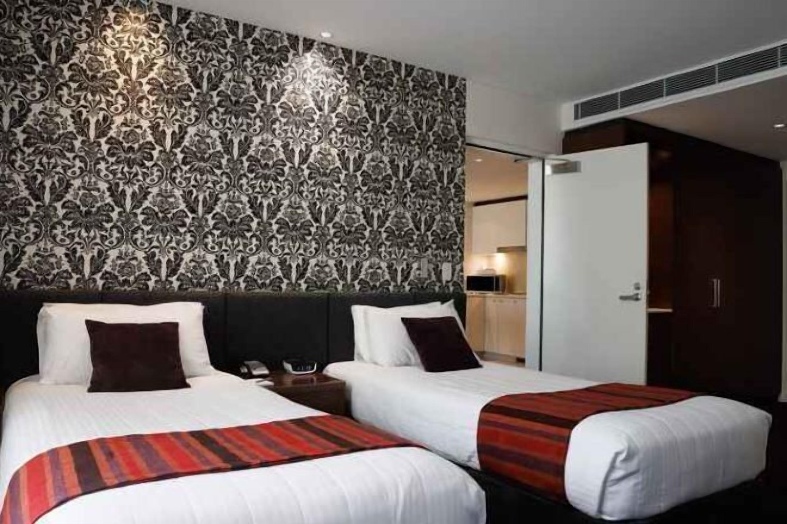 Premium bedding, in-room safe, desk, blackout curtains