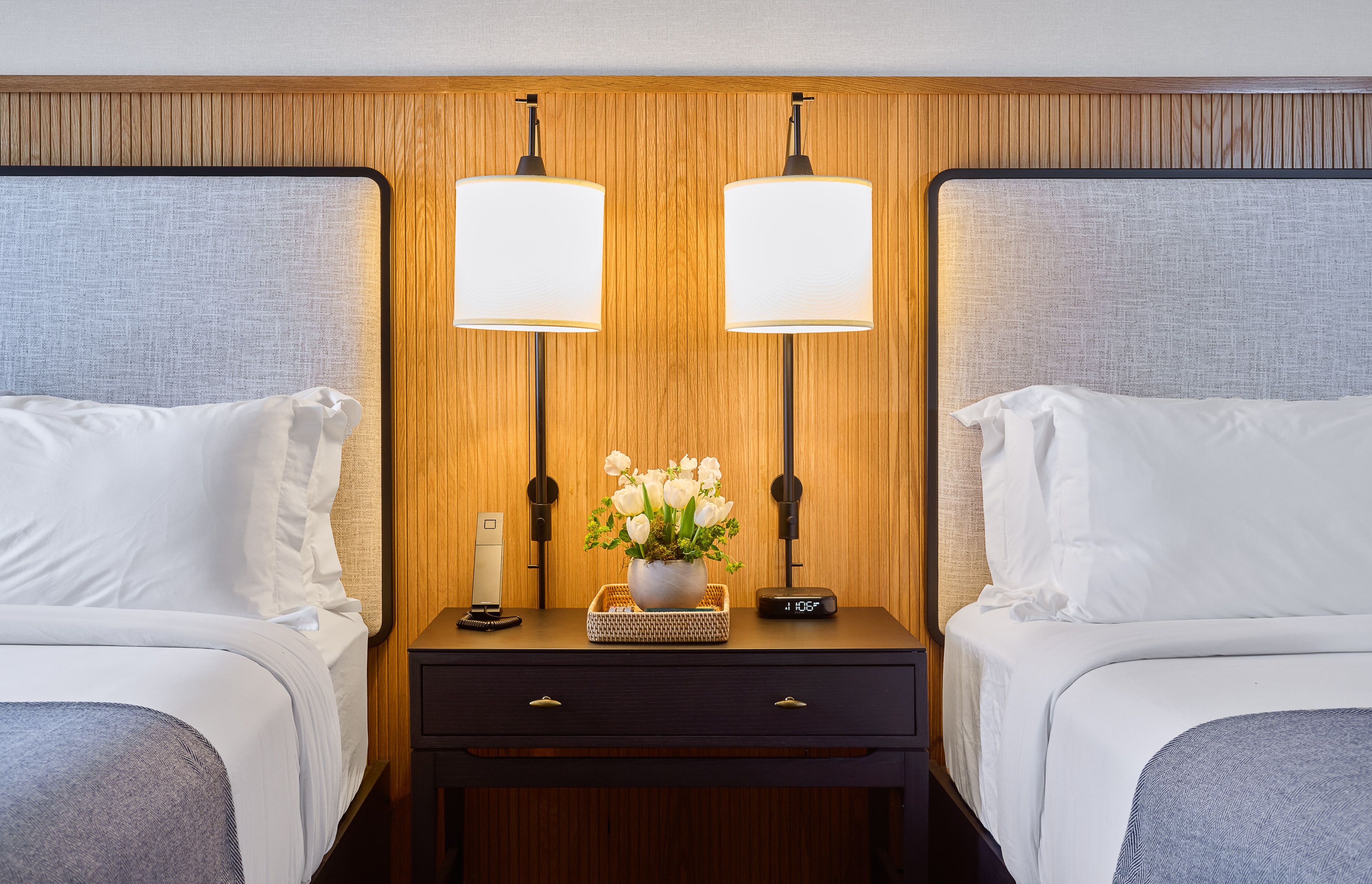 deluxe room, 2 queen beds, city view (deluxe double double) | premium bedding, in-room safe, desk, laptop workspace