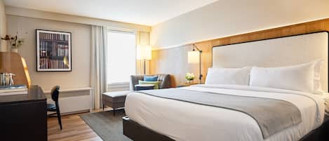 Premium bedding, in-room safe, desk, laptop workspace