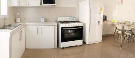 Espaço de cozinha compartilhada