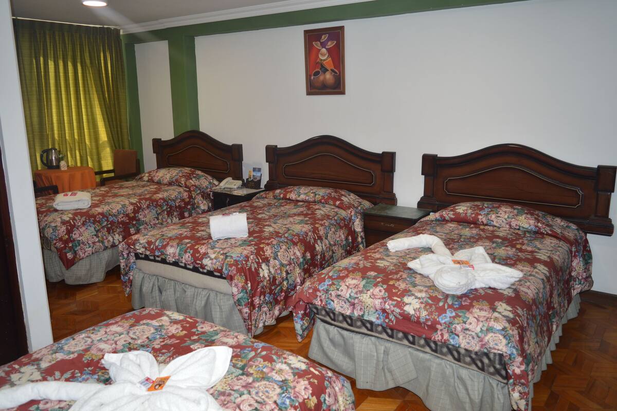 Quadruple Room | Minibar, in-room safe, soundproofing, rollaway beds (surcharge)