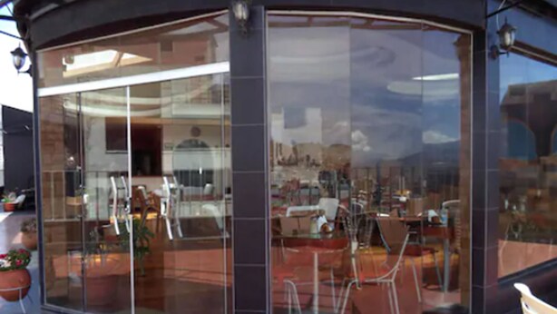 Porch - Hotel Berlina (La Paz)