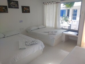 Neljän hengen huone | Vuodevaatteet