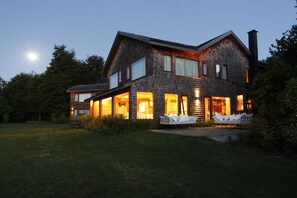 Front of property – evening/night