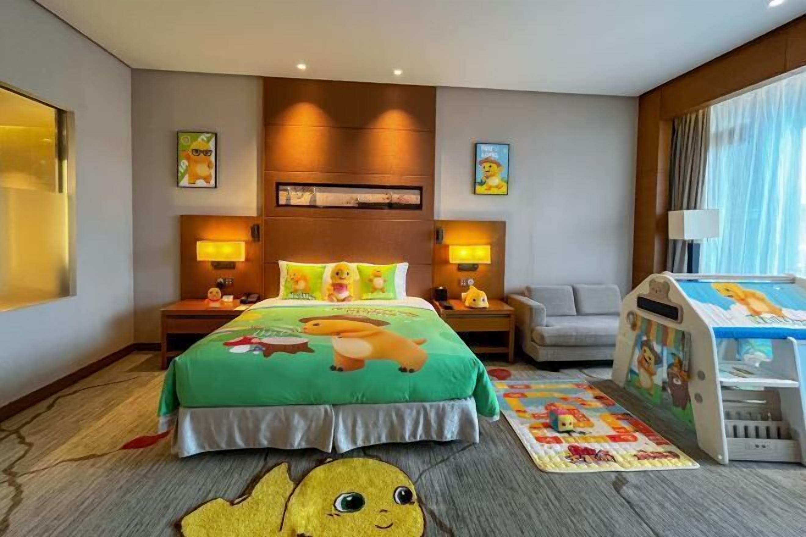 Caja fuerte, escritorio, espacio para trabajar con un portátil