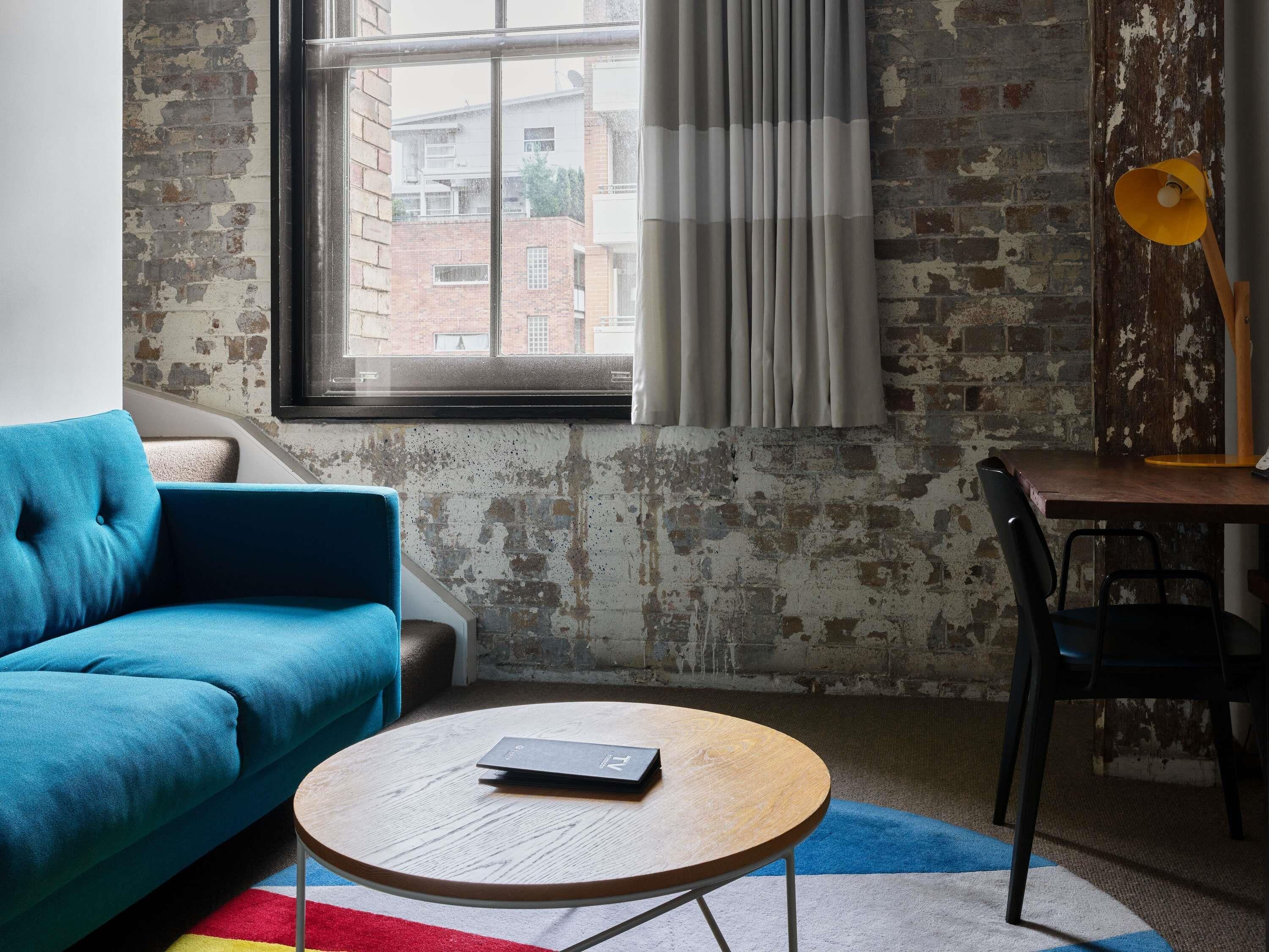 The Corriedale Loft with 1 King Bed | Premium bedding, in-room safe, desk, laptop workspace