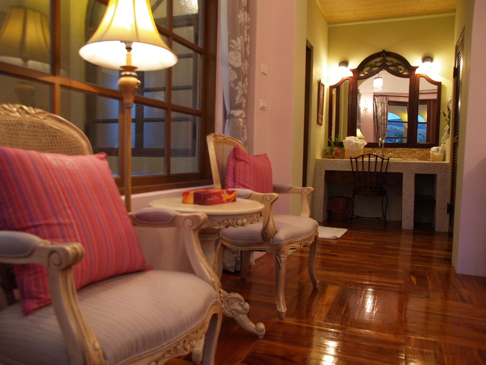 grand quadruple room, 2 double beds, park view, tower | view from room