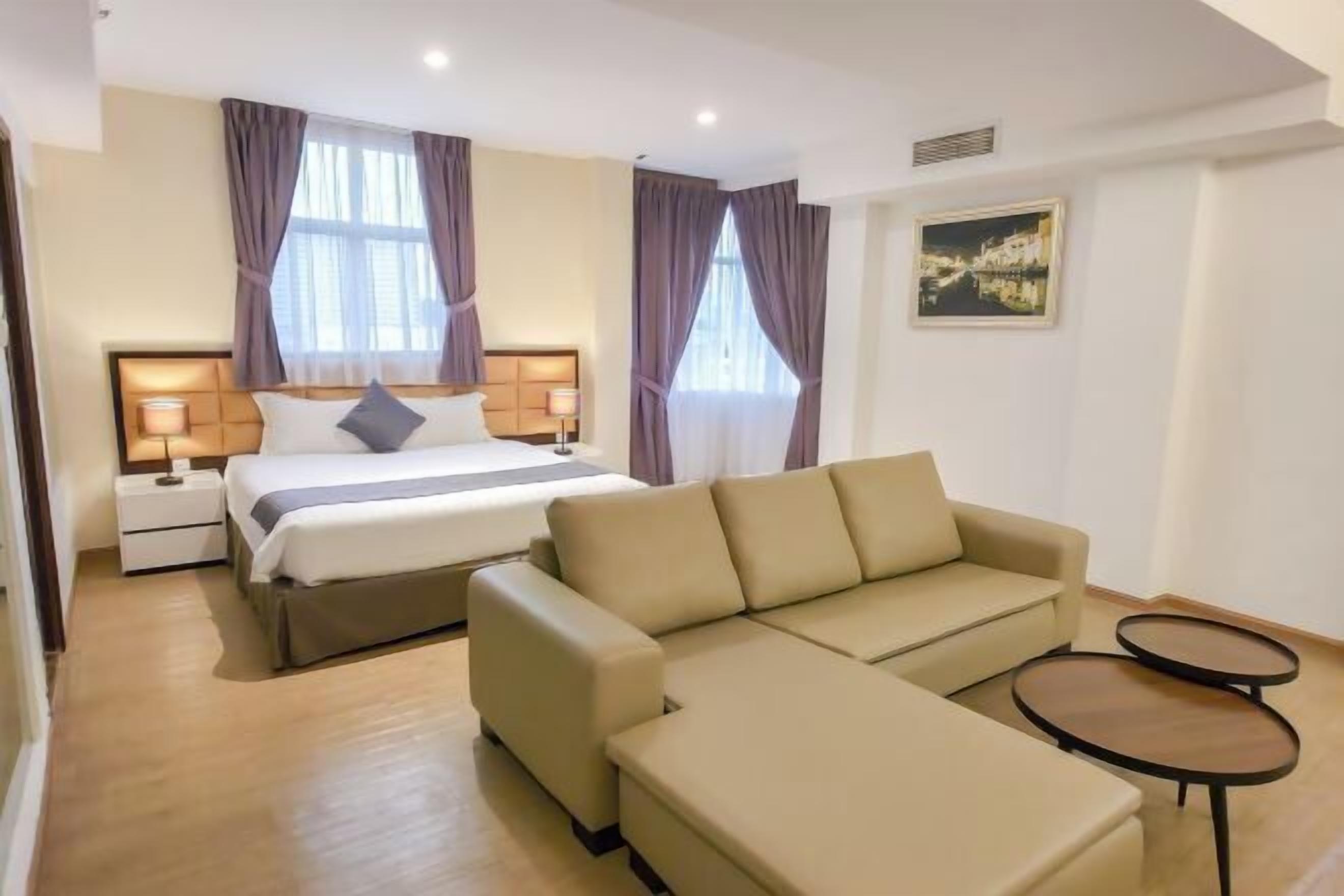 Down comforters, minibar, in-room safe, individually decorated