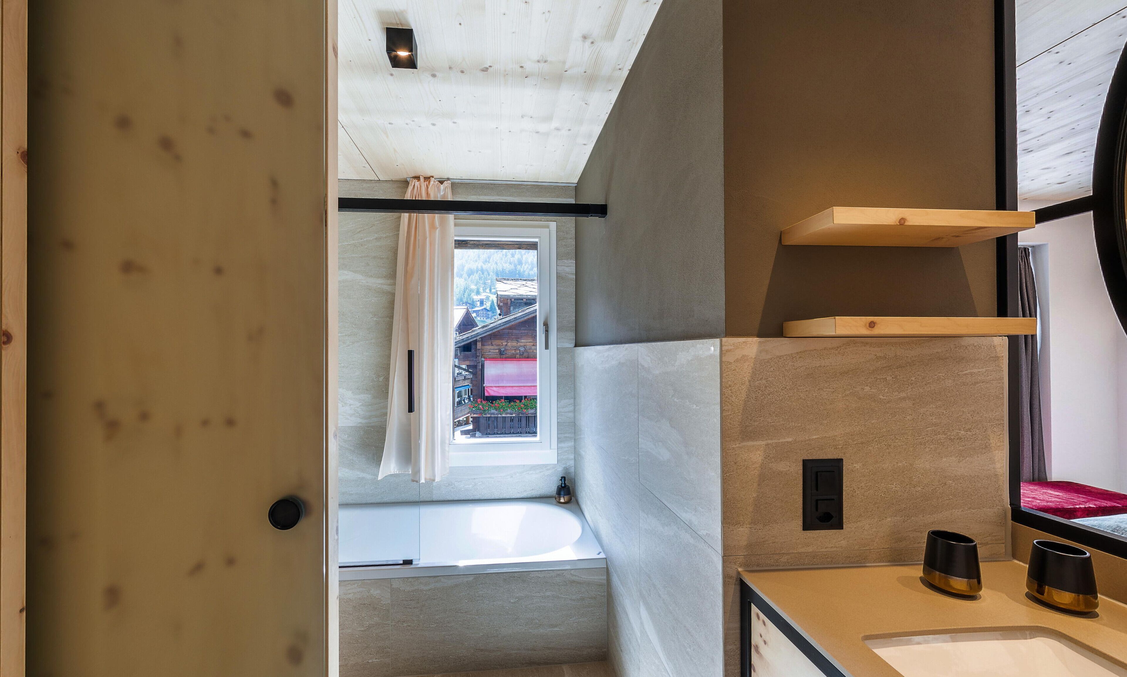 double room (arve) | view from room