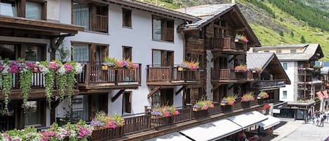 Fassade der Unterkunft