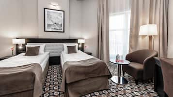 Minibar, in-room safe, desk, blackout drapes