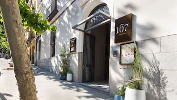 Voorkant van accommodatie