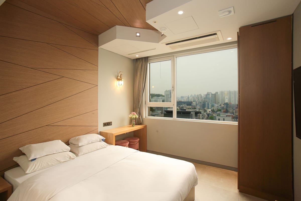 Standard Double Room | Memory foam beds, individually decorated, desk, blackout drapes