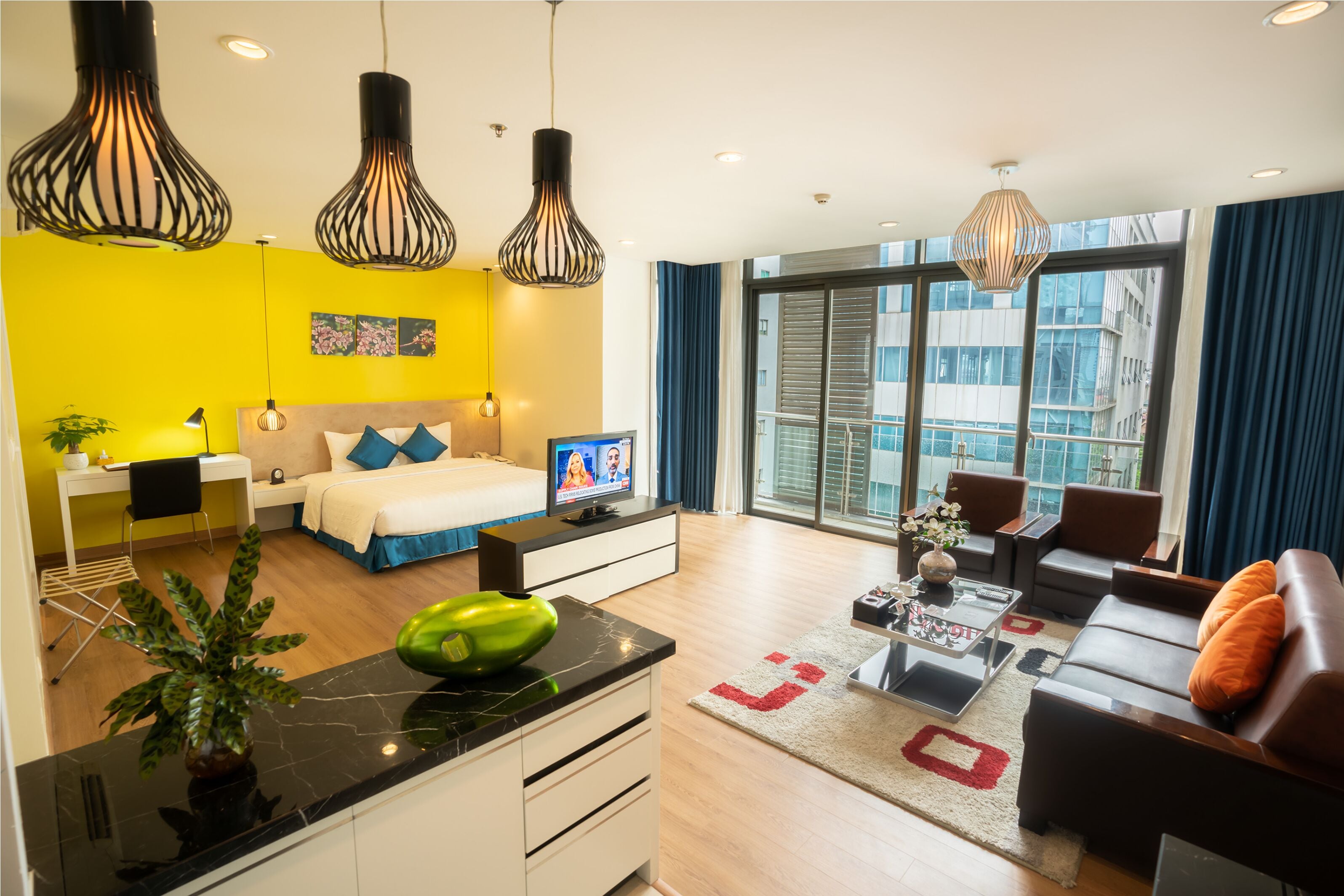 studio apartment  | view from room