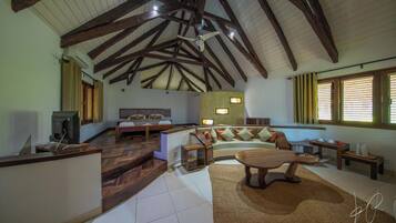 Standard-Bungalow, Gartenblick