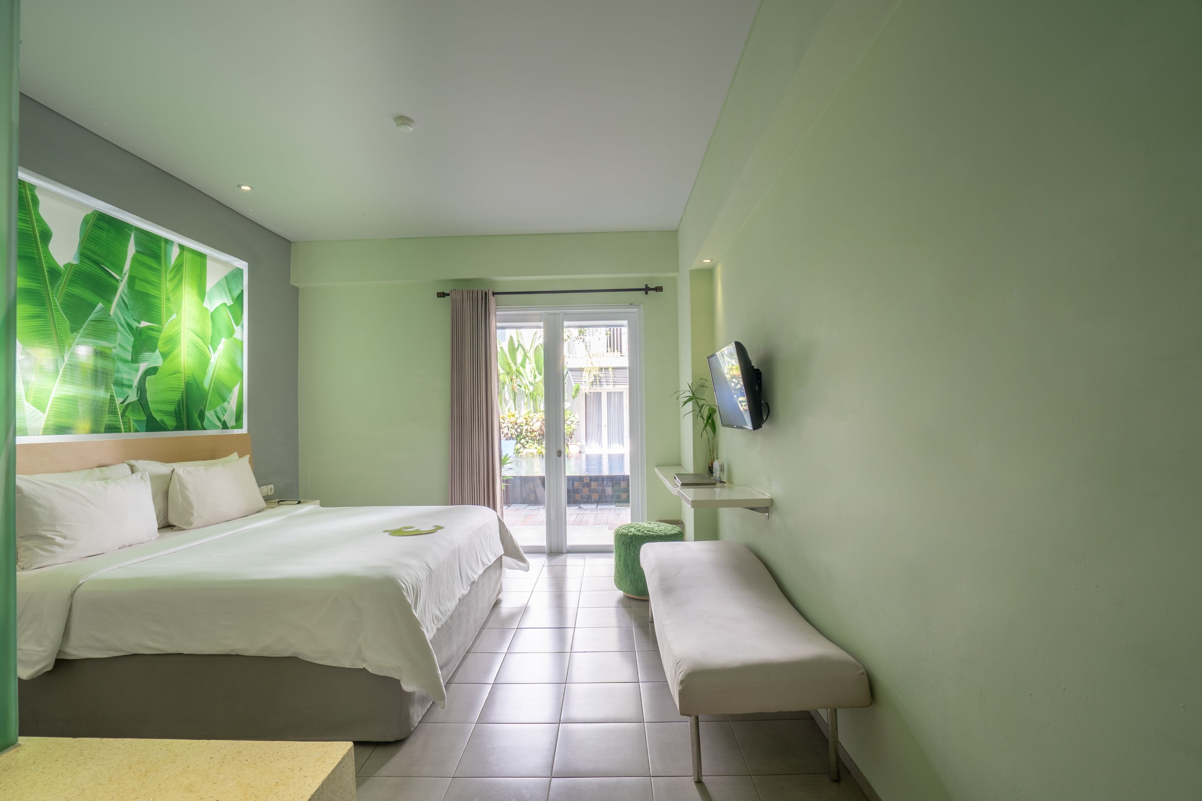 minibar, in-room safe, desk, iron/ironing board