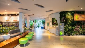 Sitteområde i lobbyen
