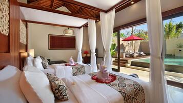 Suite, 1 Schlafzimmer, Gartenblick (Pool Villa) | Select-Comfort-Betten, Minibar, Zimmersafe, individuell dekoriert