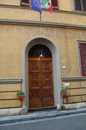 Entrée de l’hébergement