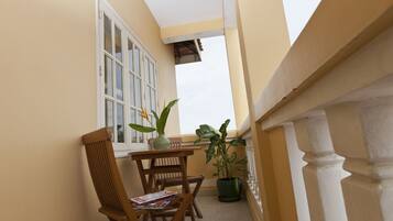 Apartamento luxo, 1 quarto | Sacada