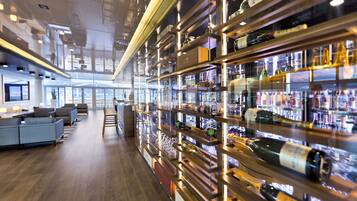 Lobby-Lounge, Blick aufs Meer