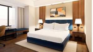 Quarto premier, 1 cama King | 1 quarto, frigobar, cofres nos quartos, individualmente mobiliados