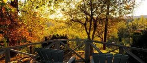 Utsikt fra overnattingsstedet