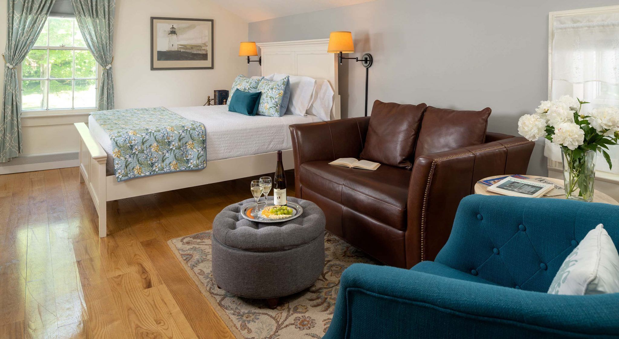 Wyeth Suite | Premium bedding, pillowtop beds, individually decorated