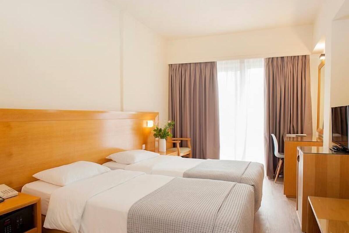 In-room safe, desk, blackout drapes, iron/ironing board (on request)