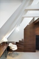 Junior Suite | Living area | 42-cm flat-screen TV with satellite channels, TV