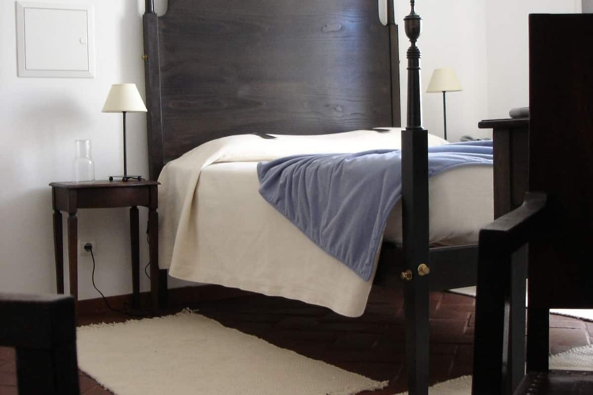 romantic room | premium bedding, desk, blackout curtains, iron/ironing board