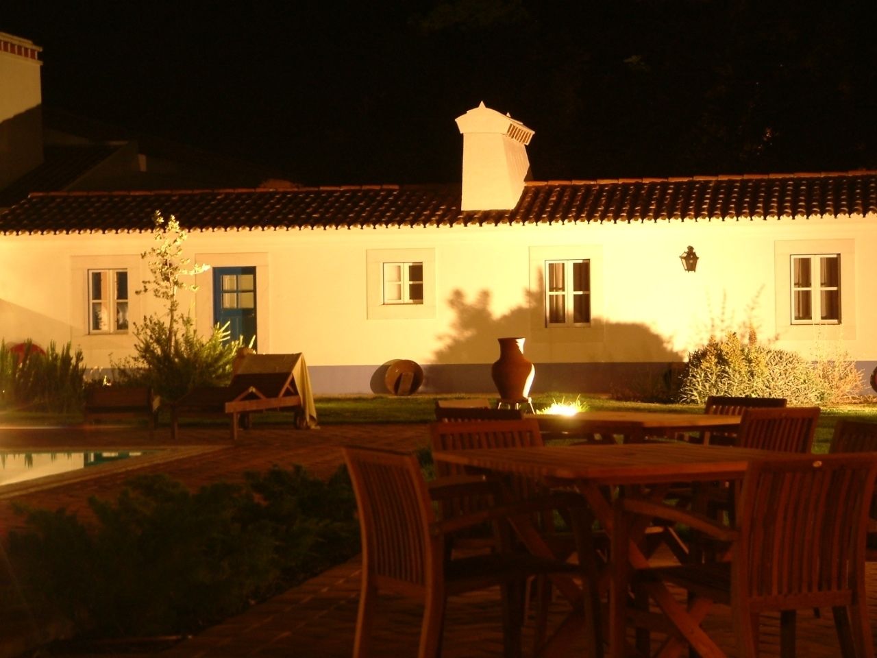 front of property – evening/night